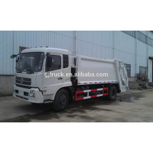 4X2 Dongfeng compresseur camion à ordures / compact camion à ordures / compresseur camion / crochet bras camion à ordures / balançoire bras camion à ordures